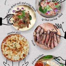 ตามสั่งตามใจแม่ by Hello Mama cafe & bistro ลาดพร้าว41 อาหารกลางวัน