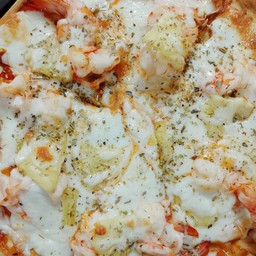 พิซซ่าหน้าค็อกเทลกุ้ง10นิ้ว