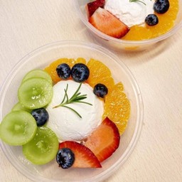 กรีกโยเกิร์ตผลไม้ (1สกู๊ป)