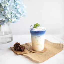 มะพร้าวนมสดอัญชัน