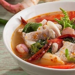 ถุงข้าวถุงแกง อาหารตามสั่ง ยำแซ่บ บ้านแม่ของเจ๊เปา สาขาเยื้องปตท.ตาดโตน