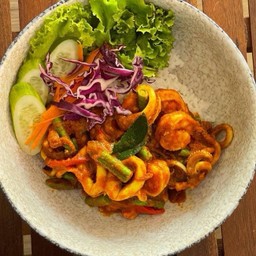 ข้าวราดพริกแกงทะเล