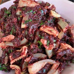 ลาบหมูดิบ