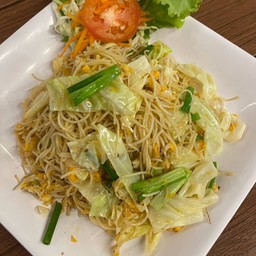 หมี่ฮ่องกงผัดไข่