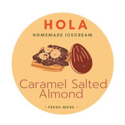 D-Premium Caramel salted almond
