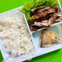 ข้าวคอหมูย่าง