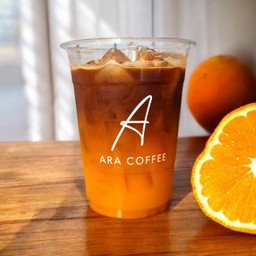 Orange Americano อเมริกาโน่ส้ม