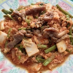 สุกี้แห้ง#