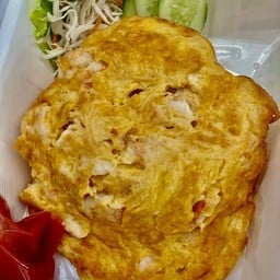 ข้าวไข่เจียวกุ้งสับ