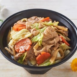 ข้าวหน้าไก่ผักรวม