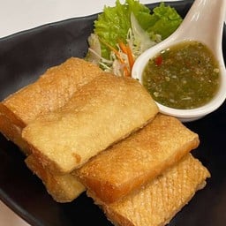 ท้องปลาแซลมอนทอด