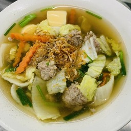 ต้มจืดเต้าหู้หมูสับ(ชาม)