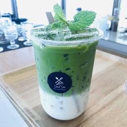 ชาเขียวนมสดเย็น