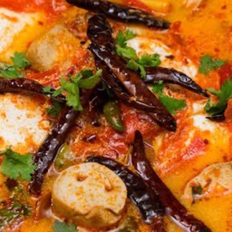 ต้มยำ สาหร่ายวากาเมะ + เห็ด รสแซ่บถึงใจ 冬阴功裙带菜+蘑菇