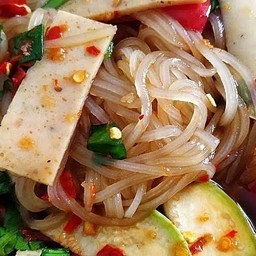 ตำเส้นเล็กหมูยอ+แคบหมู 1ถุง