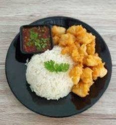 ข้าวไก่กรอบ