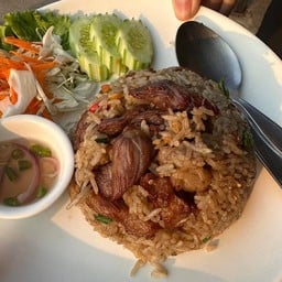 ข้าวผัดเนื้อเค็ม (คลุก)