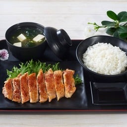 เซ็ทข้าวไก่ย่างเทอริยากิ-ซุป