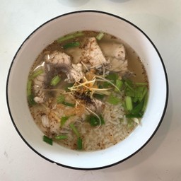 ข้าวต้มปลากะพง