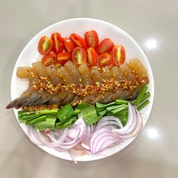 ยำกุ้งดอง