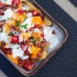 นาโชส์เนื้อ