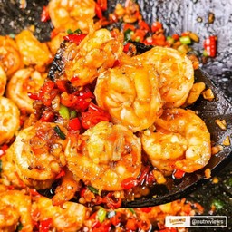 ข้าวกุ้งพริกเกลือ