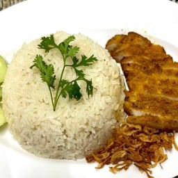 แมวส้ม ข้าวมัน