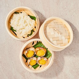 ปูอ่อง ข้าวเหนียว