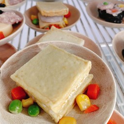 เต้าหู้ปลาใส้กุ้งผัก 3 สหาย