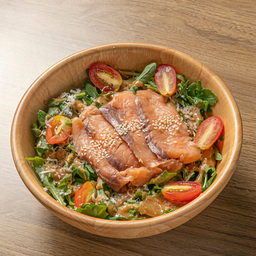 สลัดแซลม่อนรมควัน