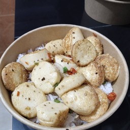 เต้าหู้หลอดคั่วพริกเกลือ