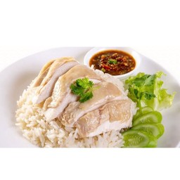 ข้าวมันไก่ต้ม