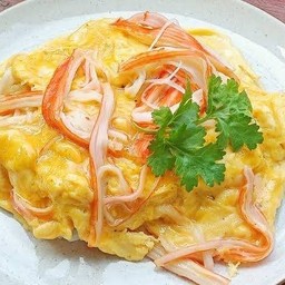 ข้าวไข่ข้นปูอัด