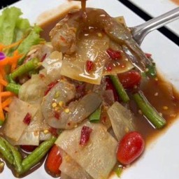 ตำหลวงพระบางกุ้งสด
