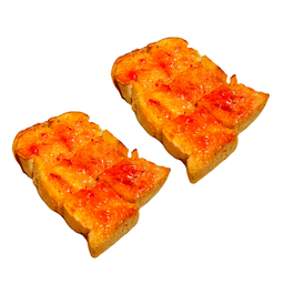 ปังปิ้งแยมสตอรเบอร์รี่ 2 แผ่น