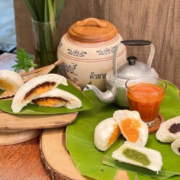 ซาลาเปาไส้ไก่+ไข่