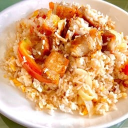 ข้าวผัดหมูกรอบ(L) Crispy Pork Frice Rice ( Large)