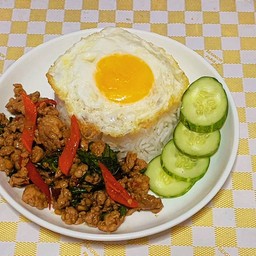 ข้าวกะเพราหมูสับ