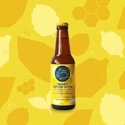 Honey lemon kombucha