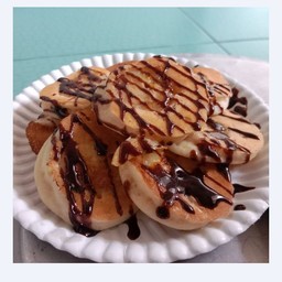 แพนเค้กลูกเกตราดช๊อกโกแลต6ชิ้น