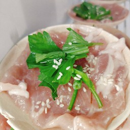 หมูนึ่งมะนาว