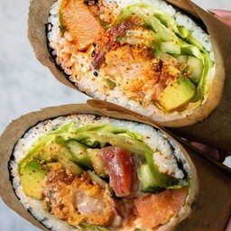 ซูชิแร็พ (sushi wrap) เลือกไส้เองได้