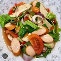 ยำไสกรอก