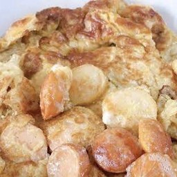 ข้าว-ไข่เจียวไส้กรอกไก่