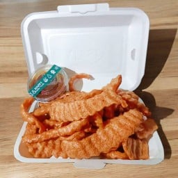 New ไส้กรอกเฟรนฟราย กรอบ ธรรมดา