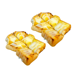 ปังปิ้งเนยนม 2 แผ่น