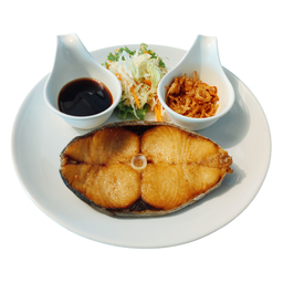 ปลาอินทรีย์ทอดซีอิ๊ว(ชิ้น)