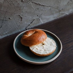 Butter Cream Cheese Bagel