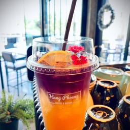 กาแฟดำ+น้ำส้ม