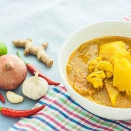 แกงส้มหมู+ข้าว